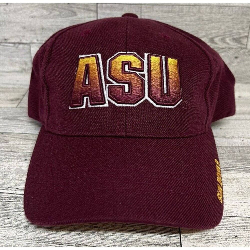 Arizona State Sun Devils Strap Back Hat Cap Adidas SAMPLE Rare